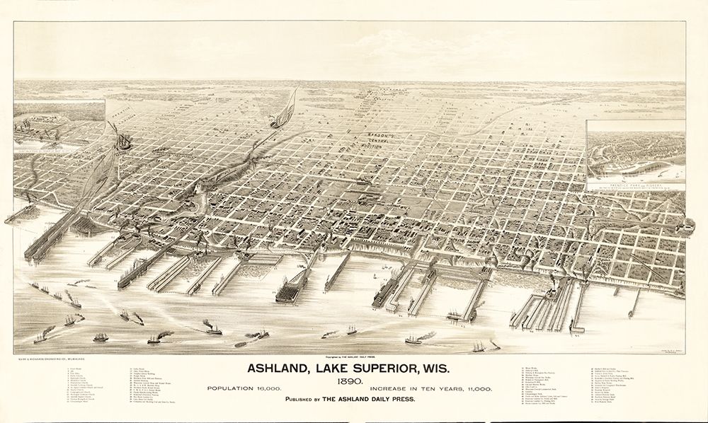 Ashland Wisconsin - Pauli 1890