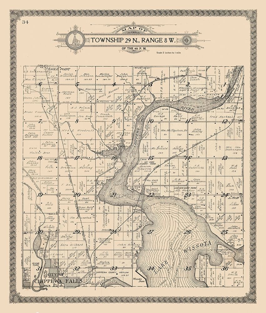 Chippewa Falls - Township 29 N., Range 8 W.