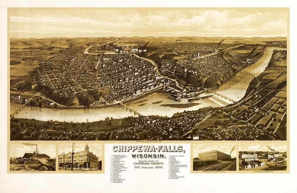 Chippewa Wisconsin - Wellge 1907