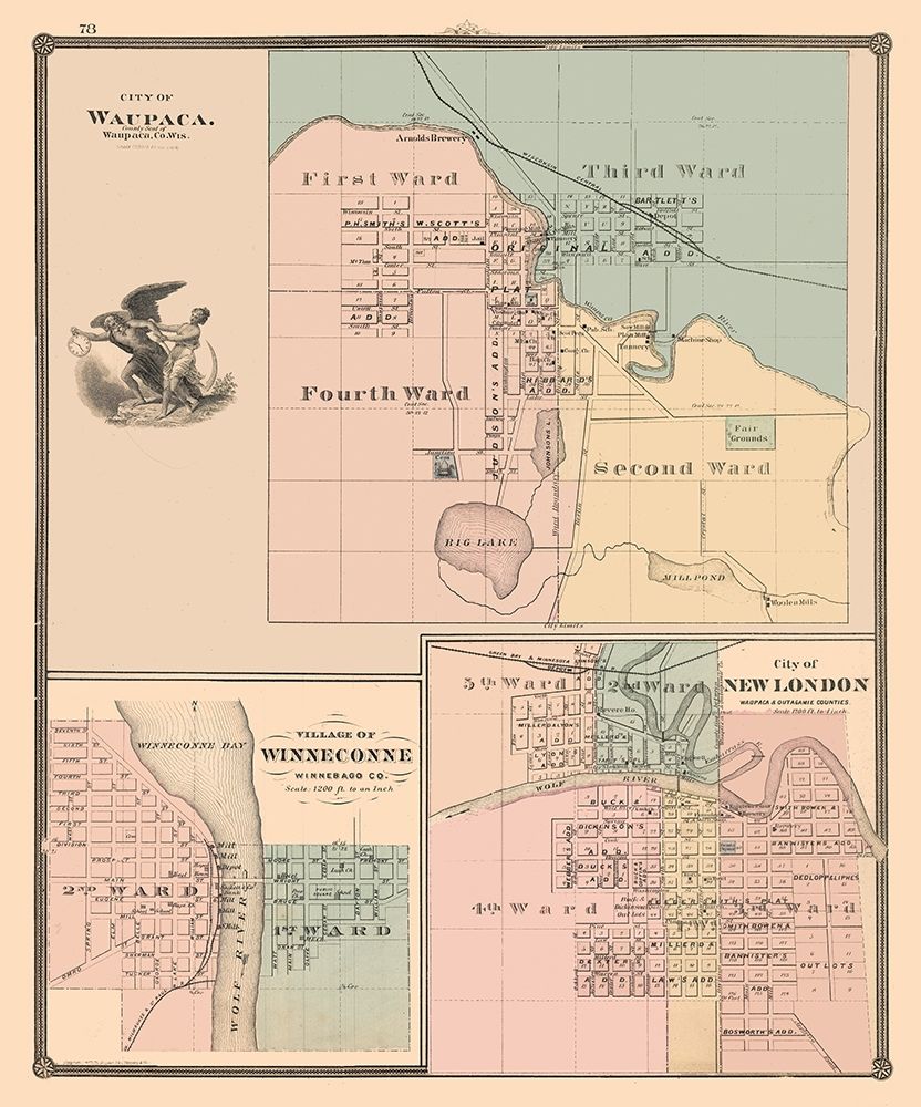 Waupaca, New London, Winneconne Wisconsin