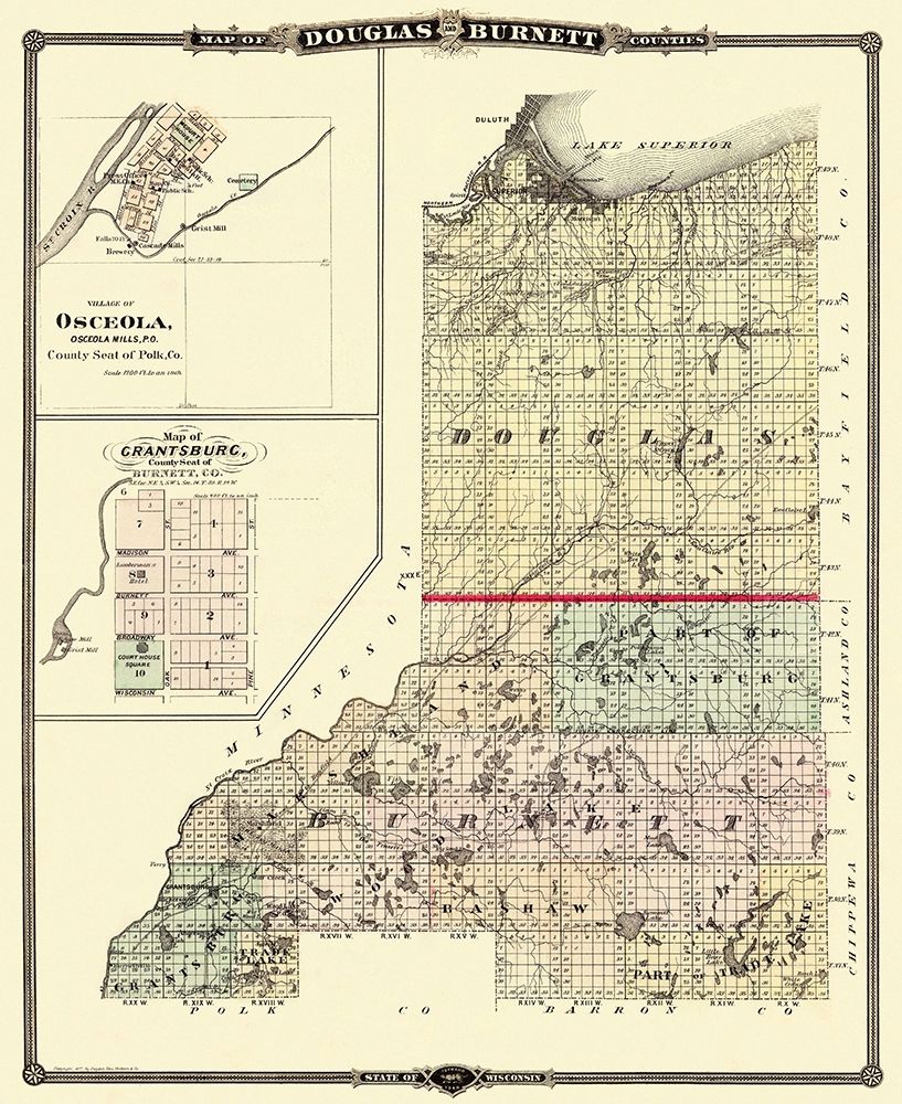 Douglas  Burnett Wisconsin - Snyder 1877