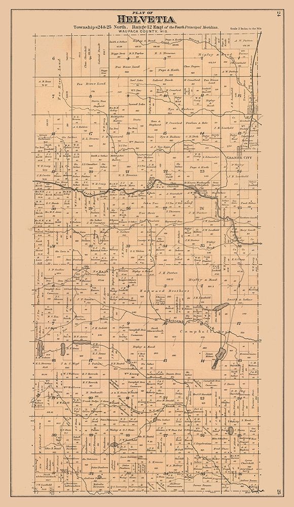 Helvetia  Wisconsin - 1912
