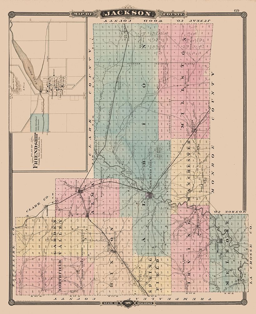 Jackson County  Wisconsin - Snyder 1848