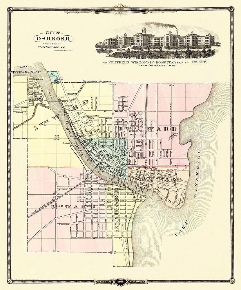 Oshkosh Wisconsin - Snyder 1878