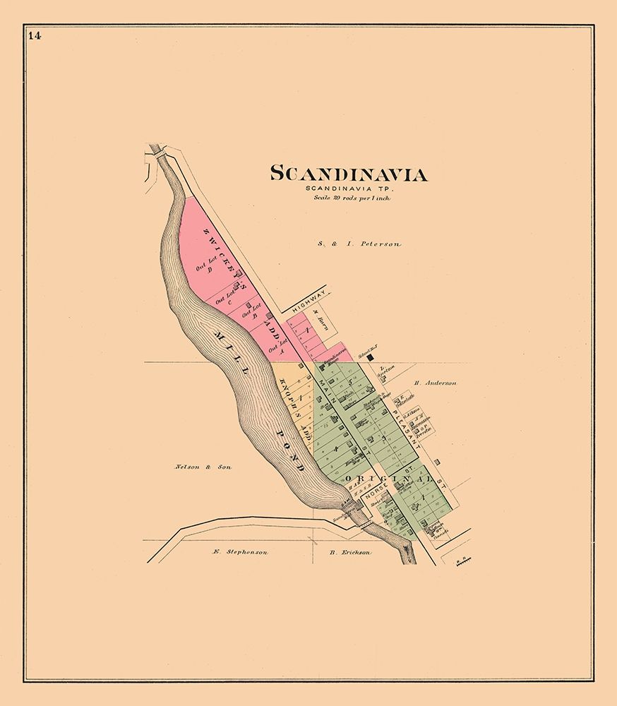 Scandinavia Wisconsin  Foote 1889