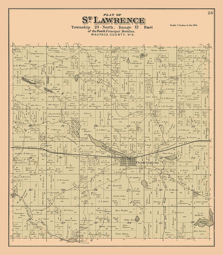 St Lawrence  Wisconsin - 1912