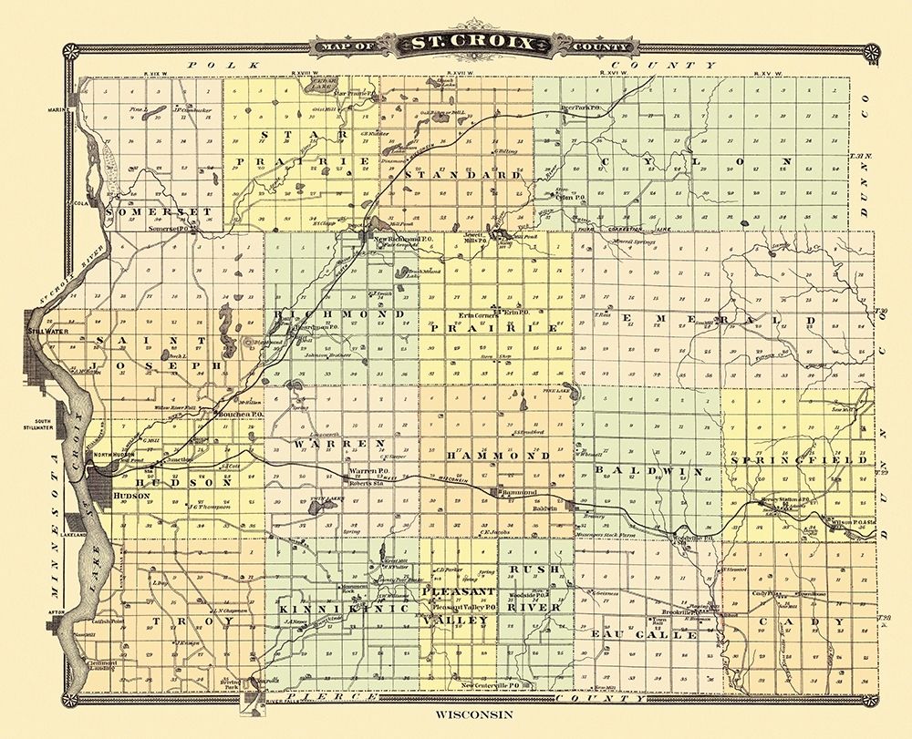 St. Croix Wisconsin Landowner - Snyder 1878