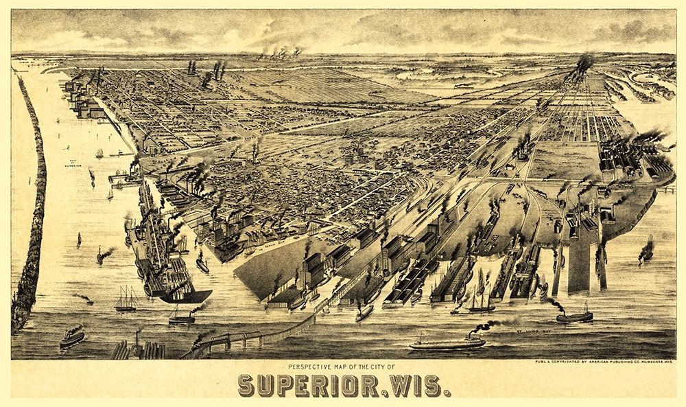 Superior Wisconsin - American Pub Co 1893