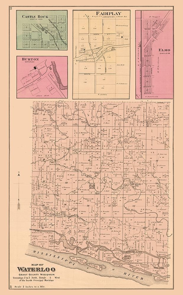 Waterloo  Wisconsin - Foote 1877