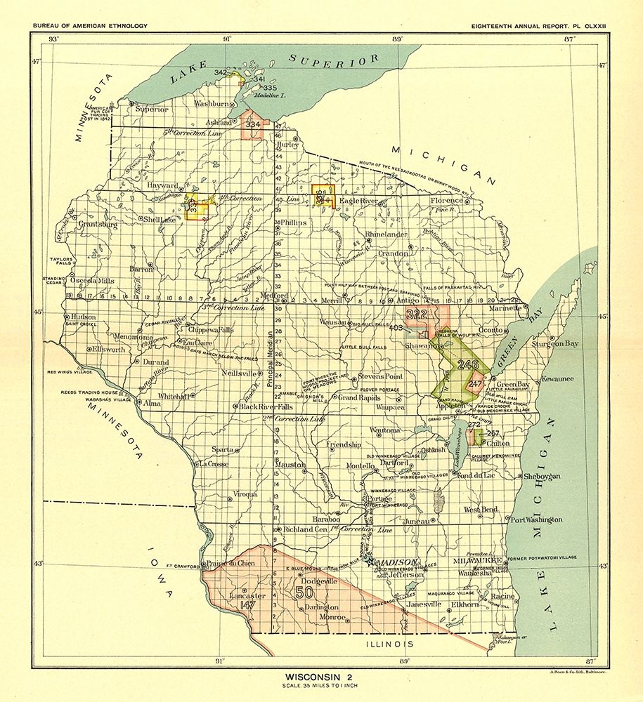 Wisconsin - Hoen 1896