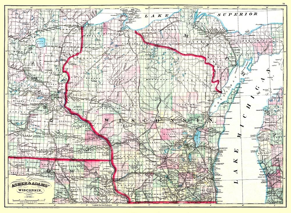 Wisconsin - Asher  1874