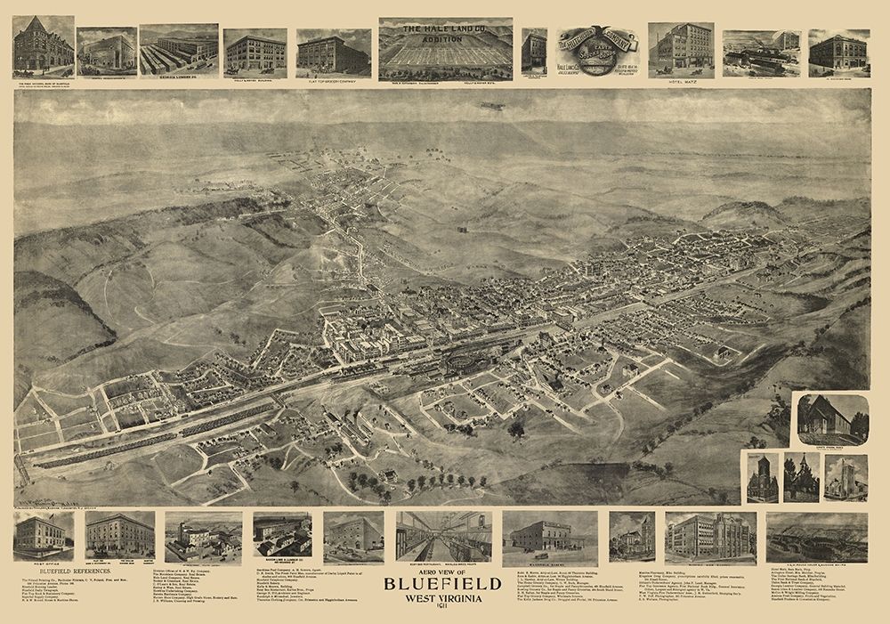 Bluefield West Virginia - Fowler 1911