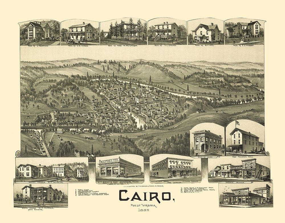 Cairo West Virginia - Fowler 1899