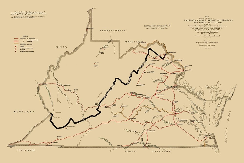 Defendant Exhibit 14 -West Virginia Vs Virginia