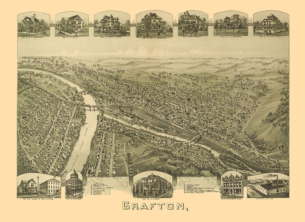 Grafton West Virginia - Fowler 1898