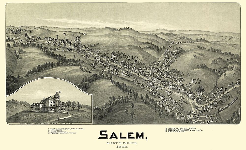 Salem West Virginia - Fowler 1899