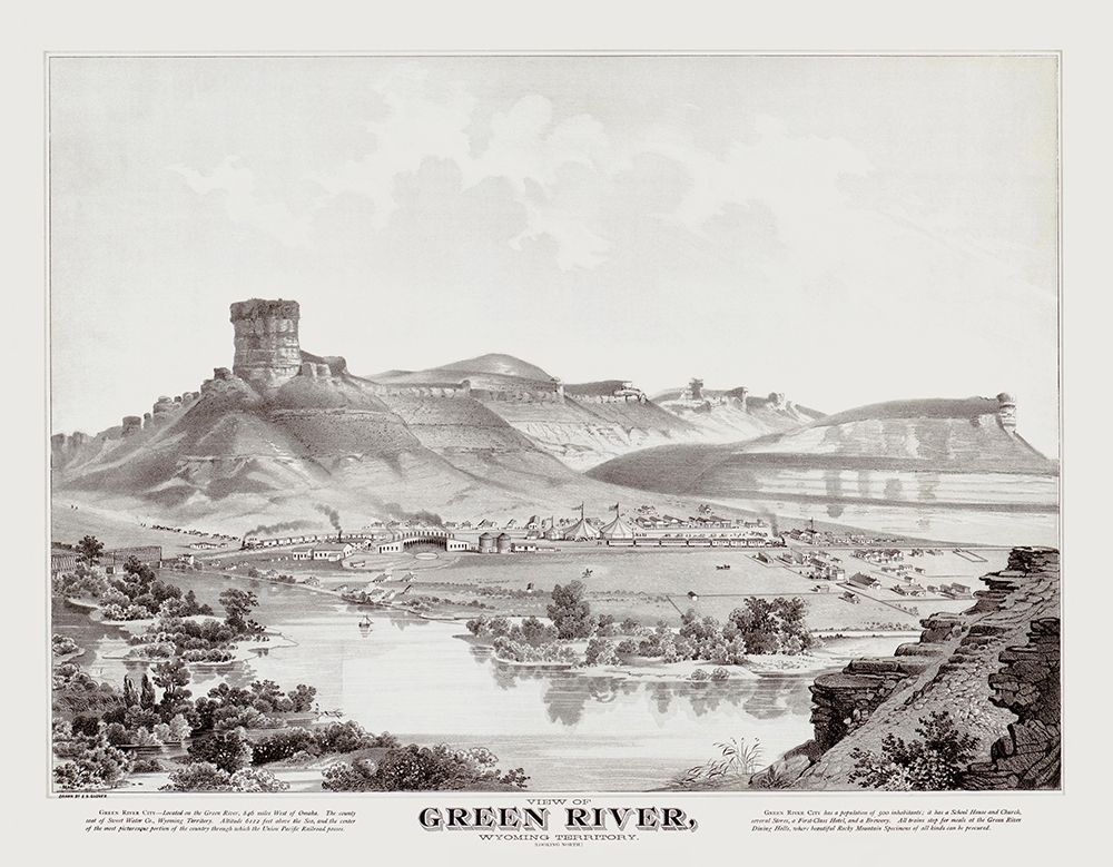 Green River Wyoming - Glover 1875