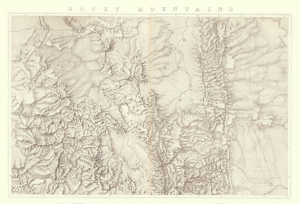 Rocky Mountains Wyoming - Bien 1876