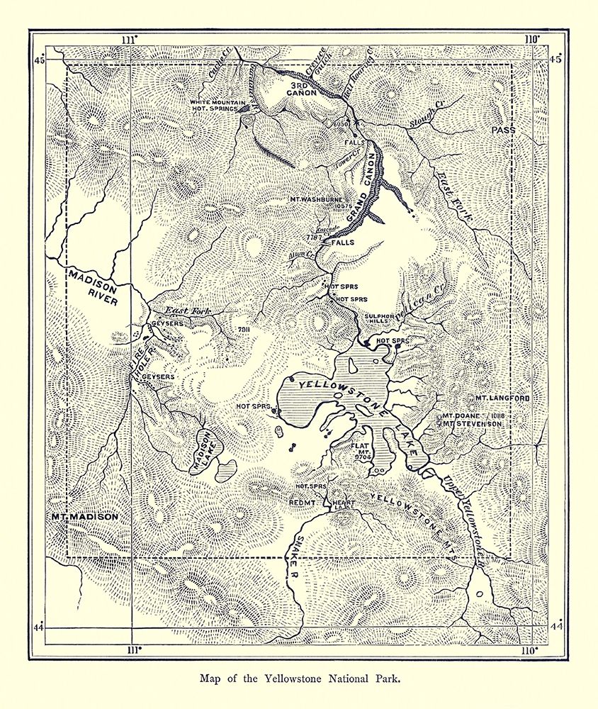 Yellowstone National Park, Wyoming - 1872