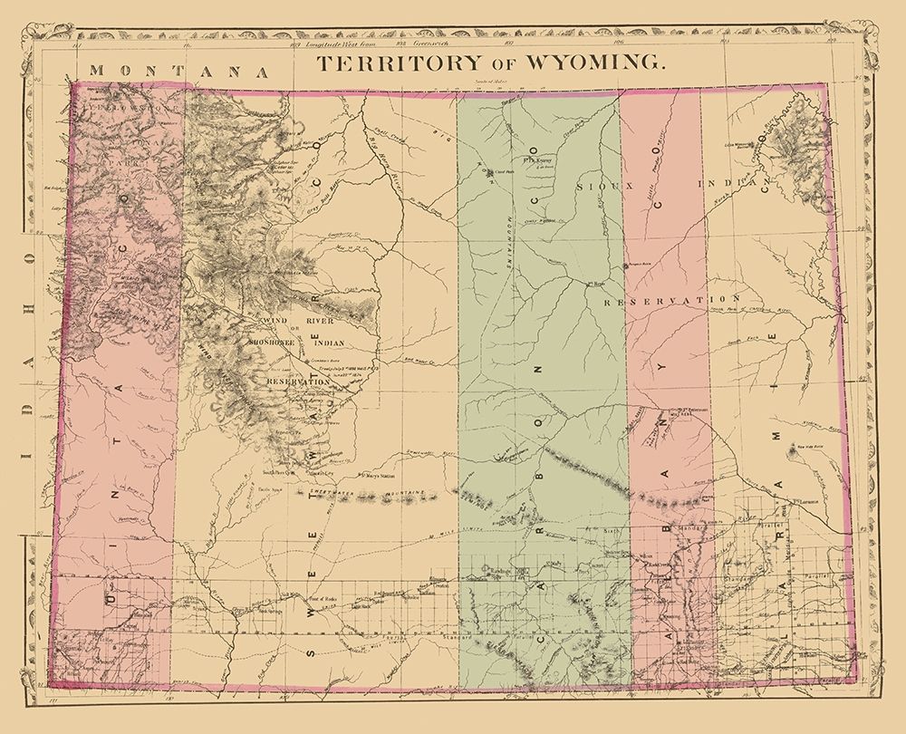 Wyoming - Mitchell 1880