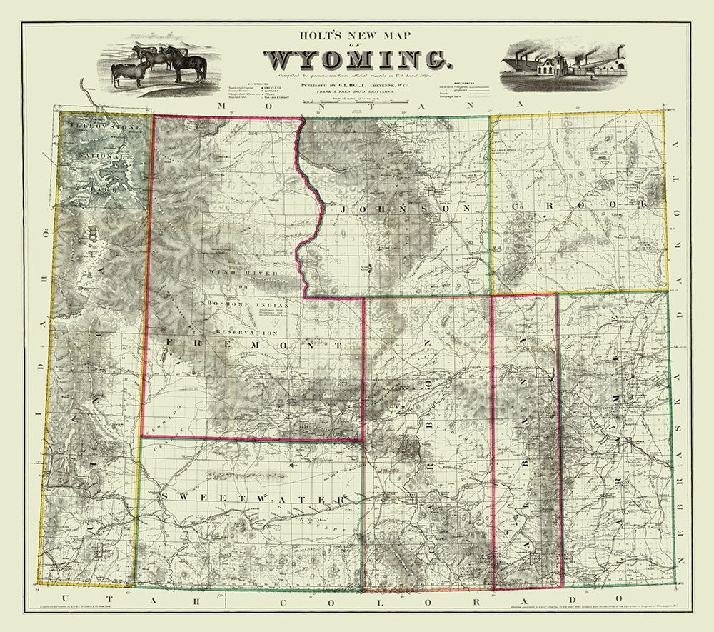 Wyoming - Holt 1883