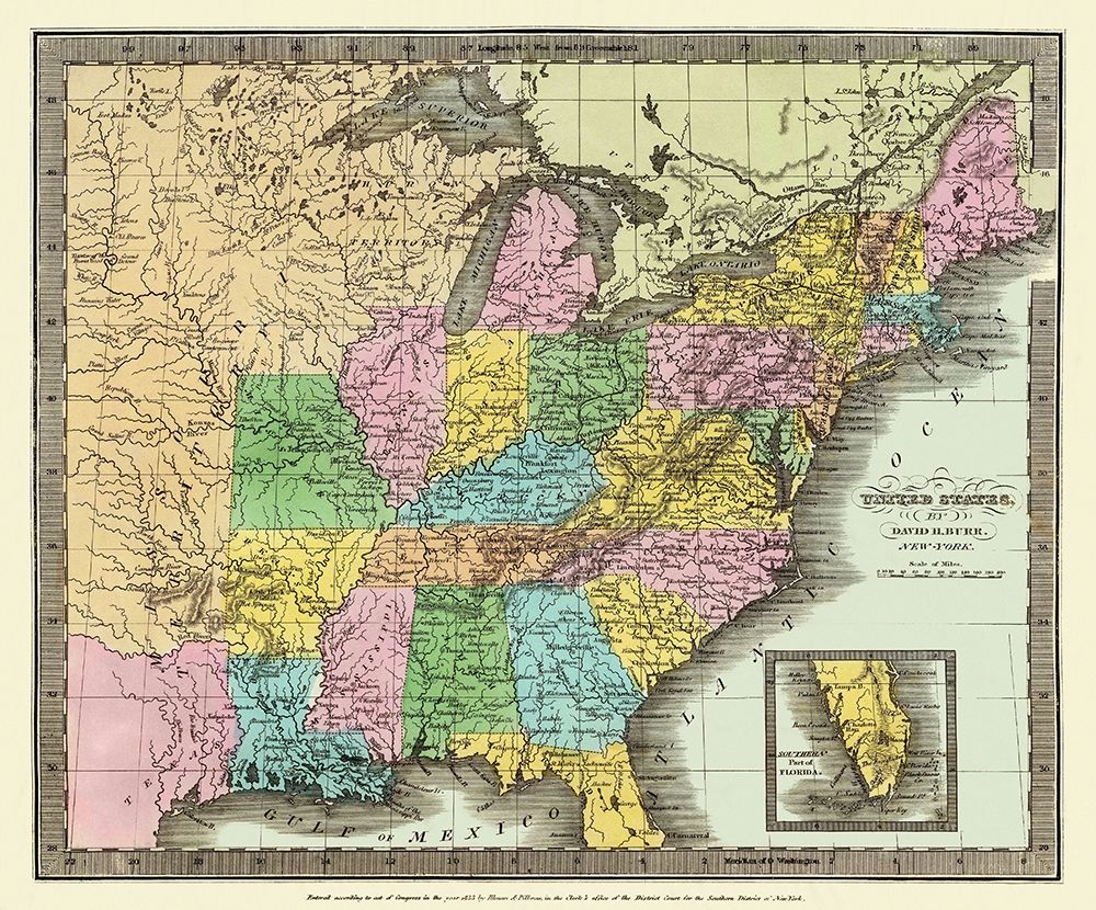 United States - Burr 1833