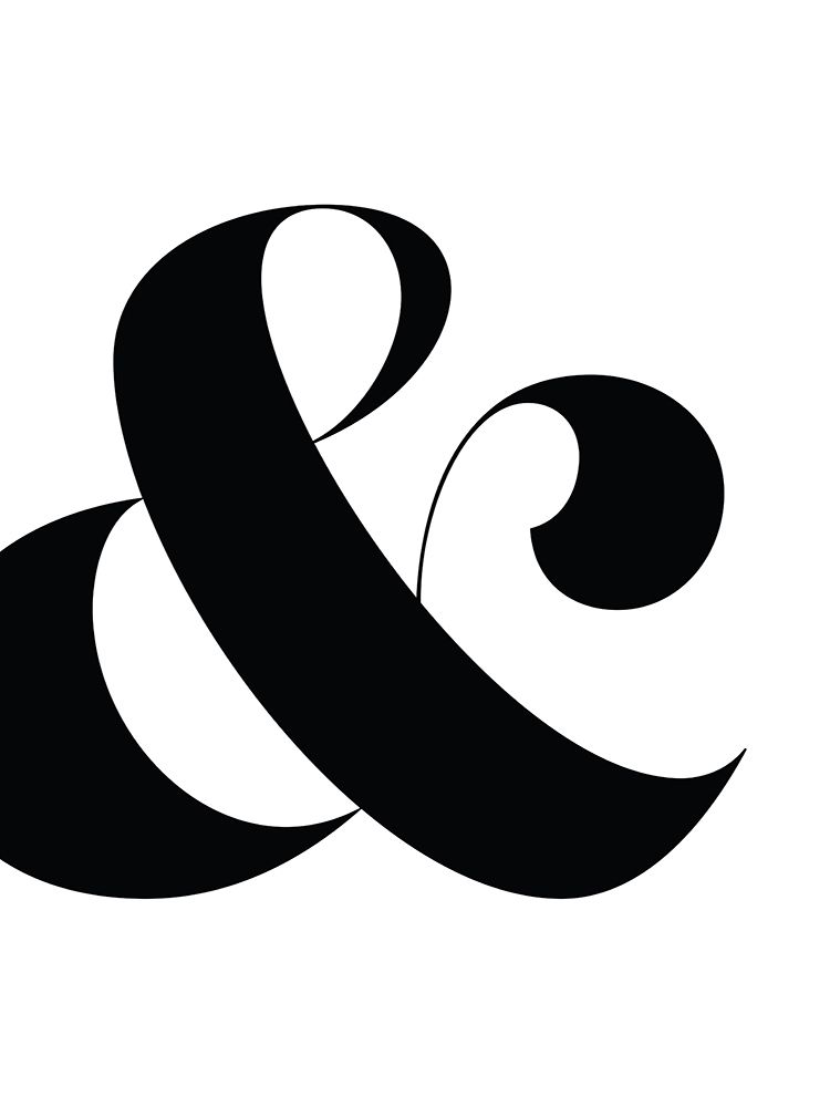 Ampersand Poster