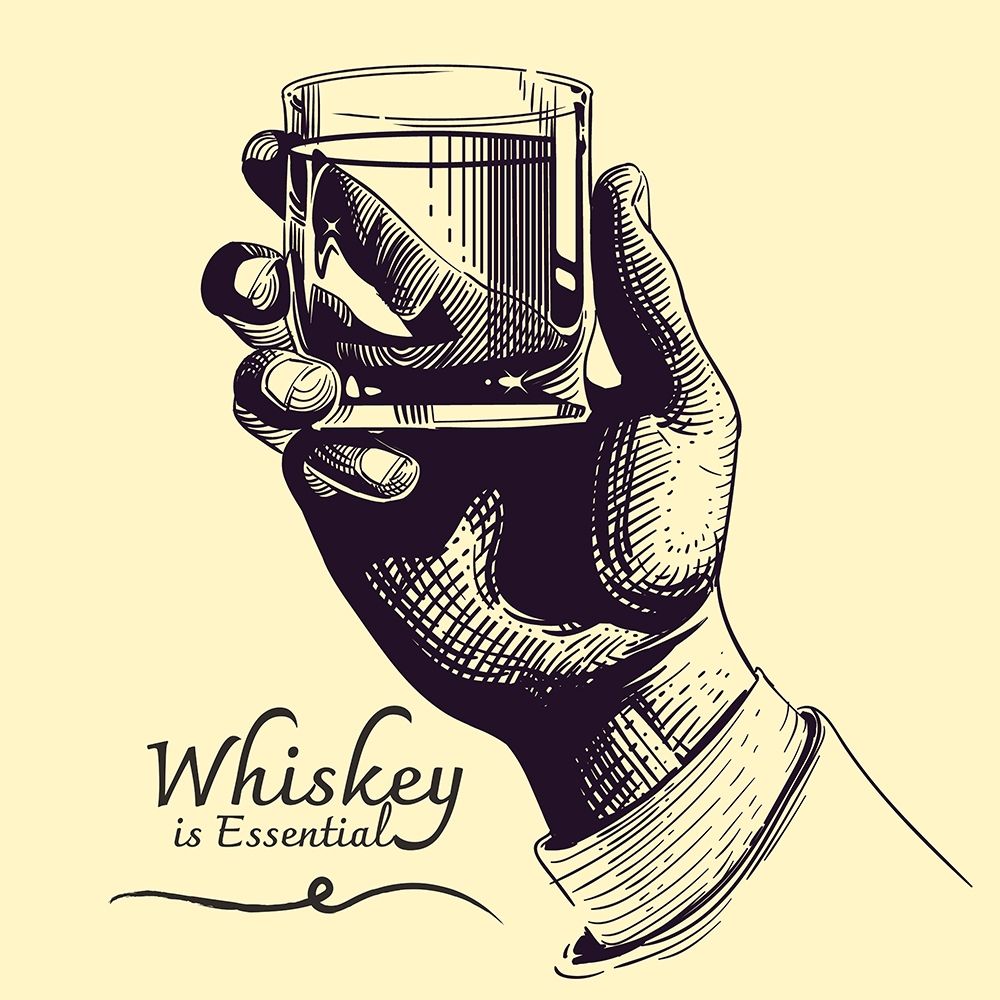 Artsy Quotes Quote: Whiskey is Essential