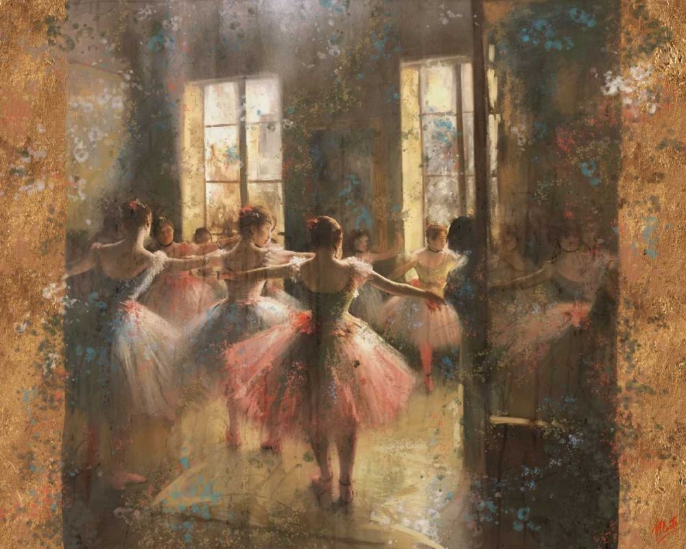 Ballerinas in oil III