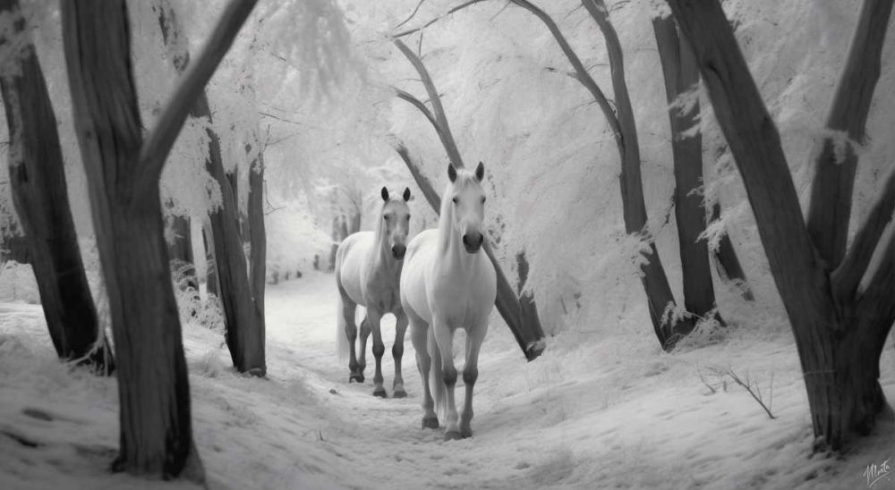 Infrared Horses I