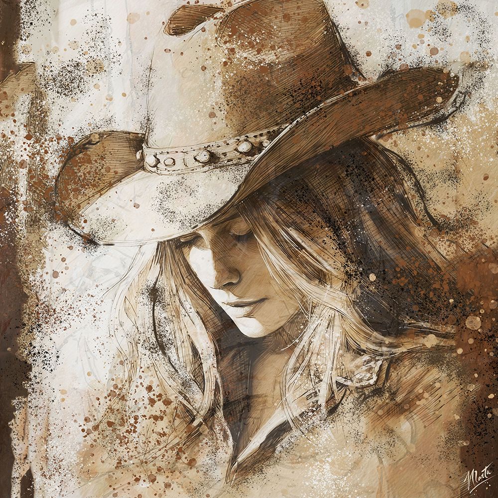 Cowgirl sketch I
