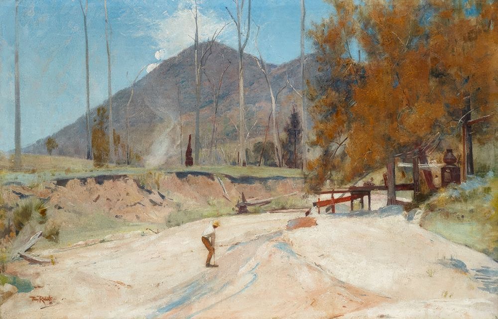 On the Timbarra ca 1895