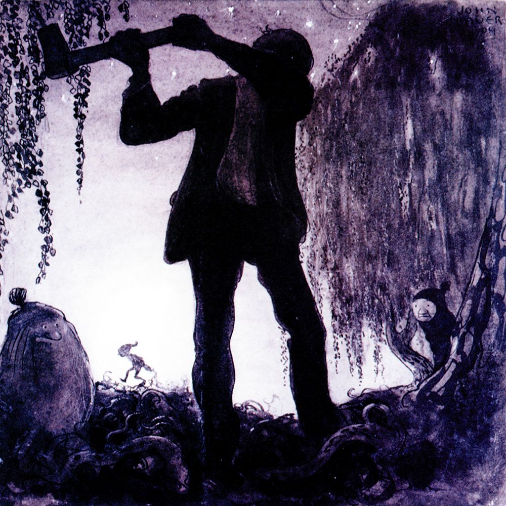 Andrew Felled the Tree ca 1907