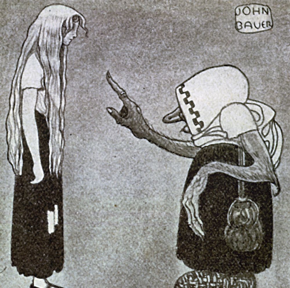 Give me your Beauty, Said the old One ca 1907