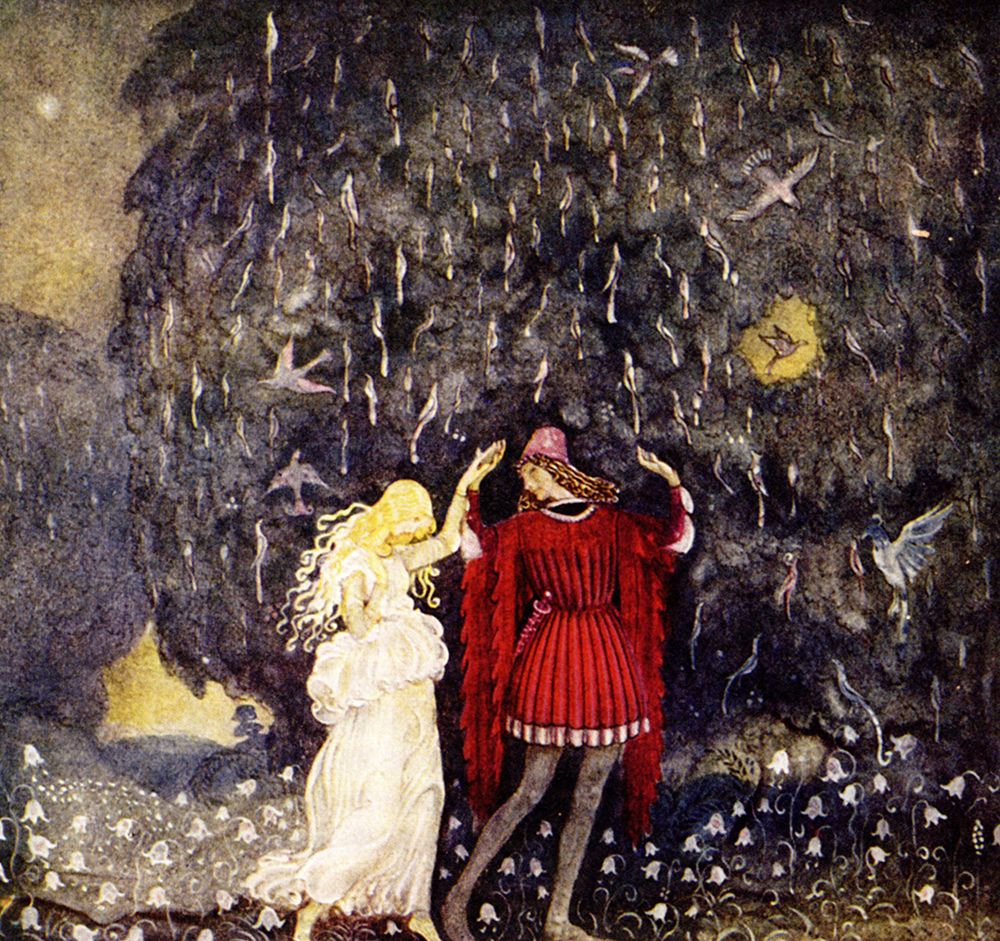 Lena and the Lonesome Knight ca 1910