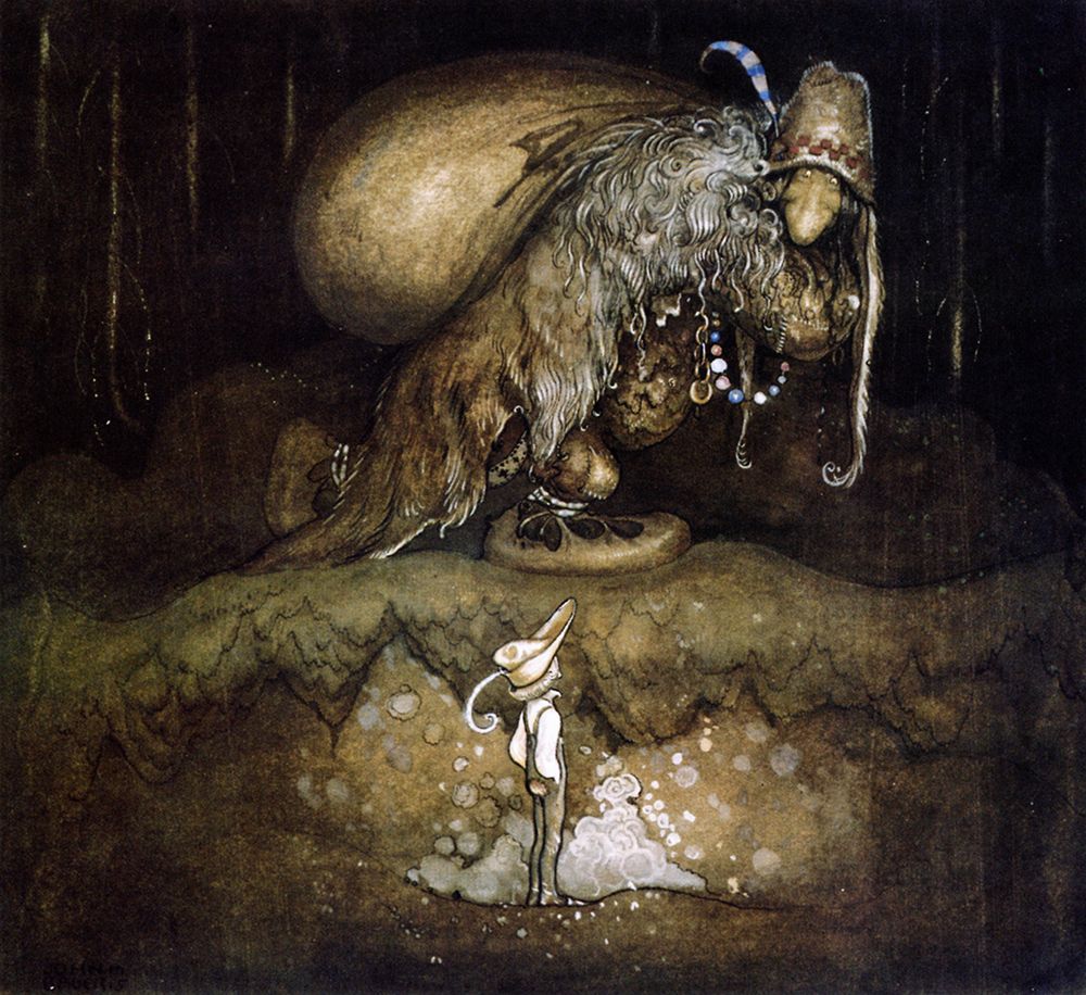 The Boy and the Trolls ca 1910