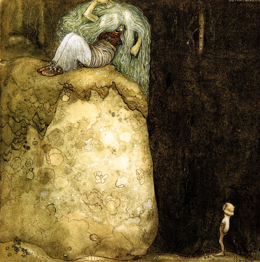 The Boy Who Was Never Afraid, Troll ca 1910