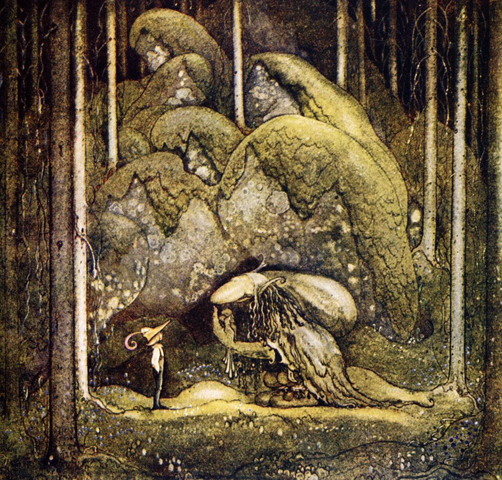 The Troll and the Boy ca  1910