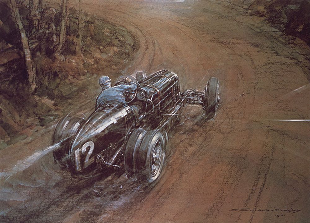 Mays 2-litre ERA, Prescott Hill Climb 1939