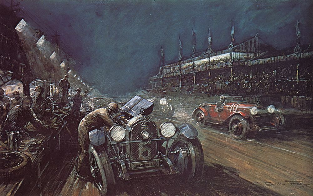 Night Race at Le Mans  1926