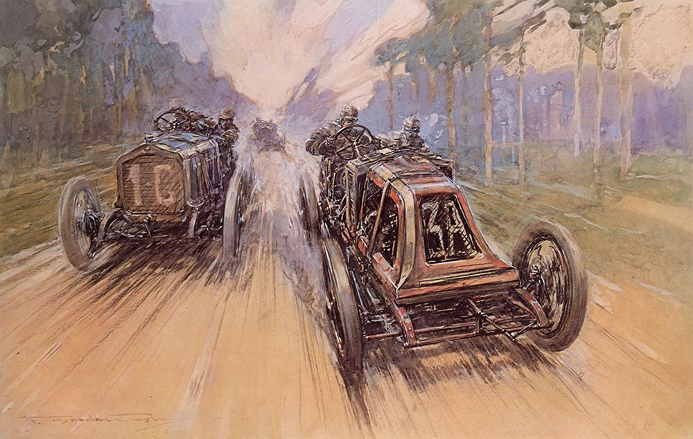 Renault in French Grand Prix 1906
