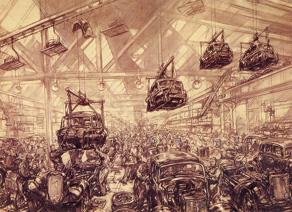 The Architecture and Drama of Mass Production