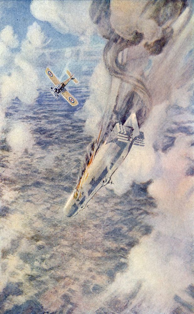 Thrilling Deeds of British Airmen 1918,  Achievement of Lieut. Warneford
