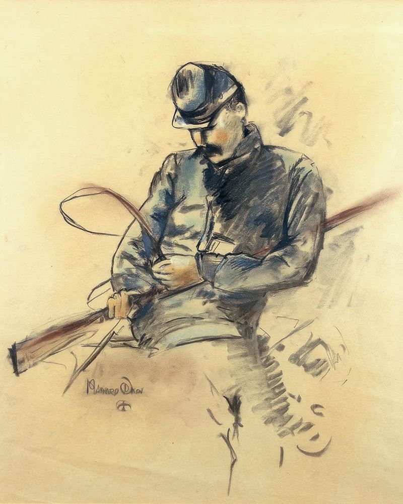 Cavalry Soldier ca 1920