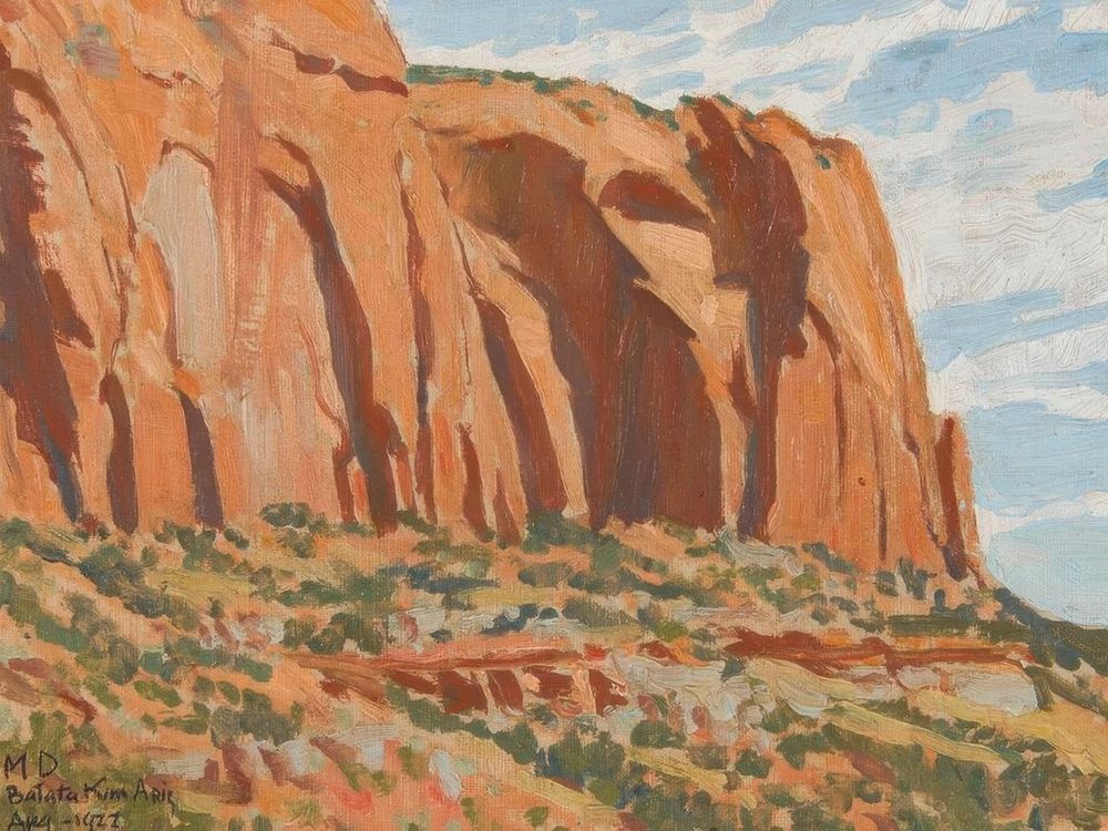 Cliffs of Betatakin, Canyon Wall 1922
