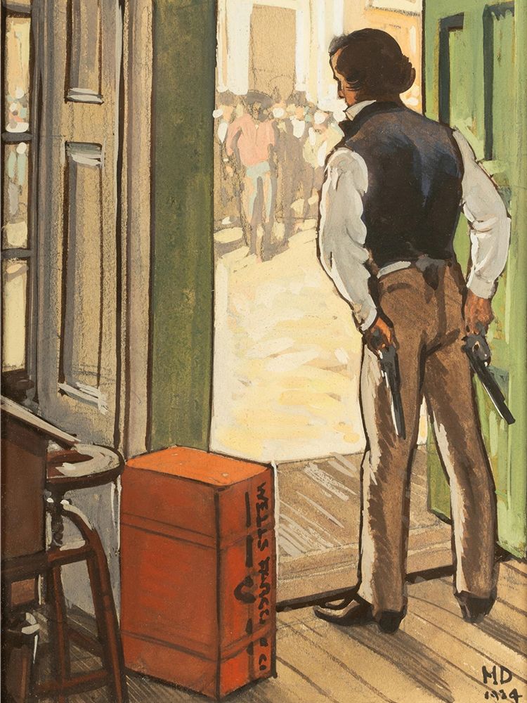 Defending his Bounty 1934