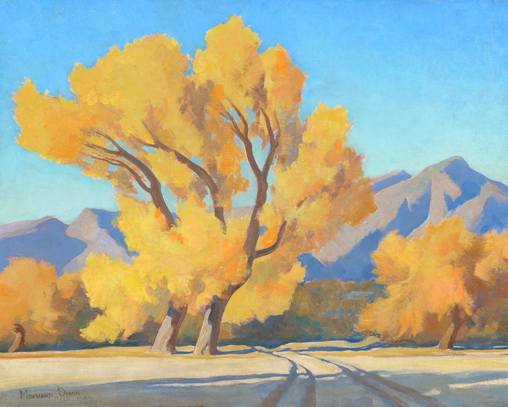 Desert Cottonwoods 1944