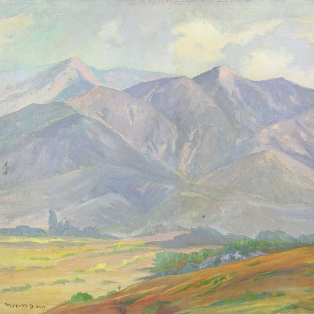 Desert Mountain Range
