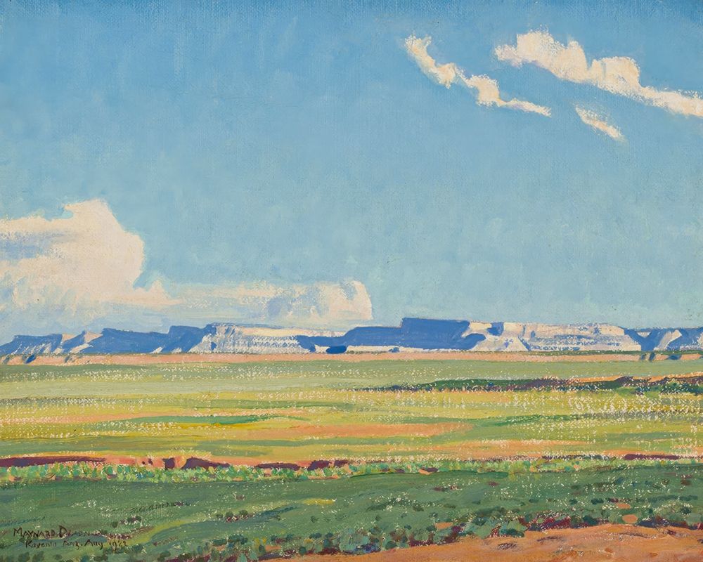 Distant Mesa, Navajo Reservation, Kayenta, Arizona 1922
