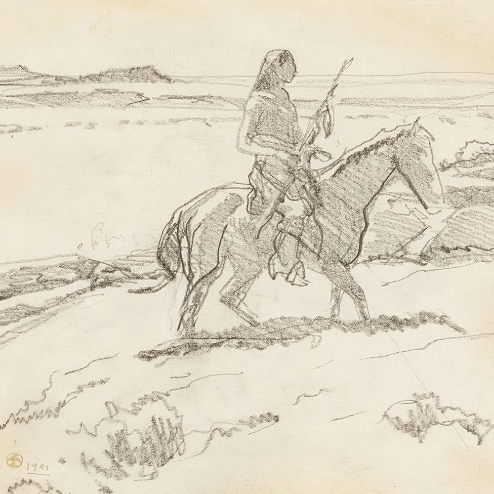 Drawing for The Oregon Trail 1941